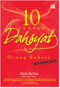 Image of Sepuluh Ucapan Dahsyat Orang Sukses